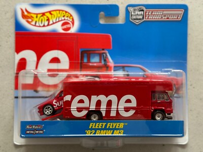 Hot Wheels Premium Team Transport SUPREME 92 BMW M3 FLEET FLYER