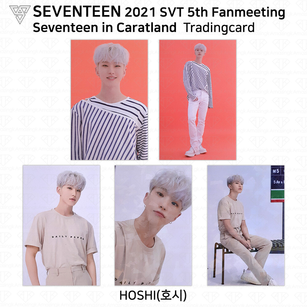 2021 SVT 5th Fan Meeting SEVENTEEN in Caratland Trading Card