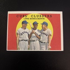 Dale Long / Ernie Banks / Walt Moryn #147 Prices | 1959 Topps