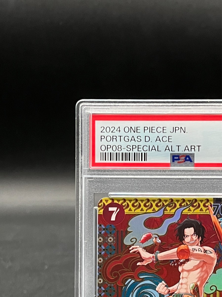 PSA 10 Ace OP02-013 SR SP Alt Art Two Legends OP-08 ONE PIECE Card