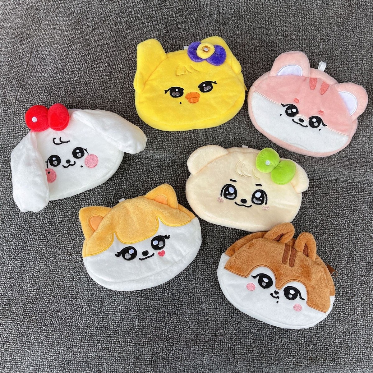IVE Minive Plush Wallets WONYOUNG YUJIN Purse Gaeul Cherry Coin