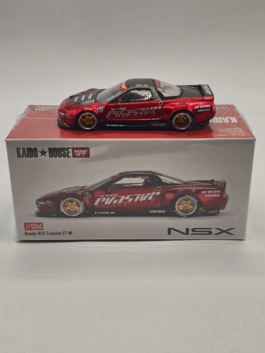 IN STOCK-Kaido House x Mini GT 1:64 Honda NSX Evasive V1 Red | eBay