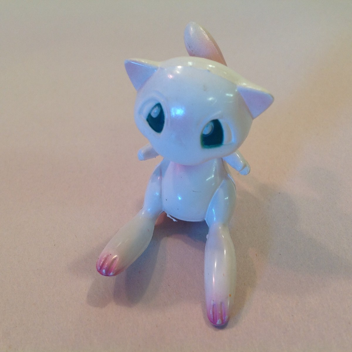 Vintage 1999 Tomy Pokemon PVC Figure Mew Psychic Mythical Type Gen