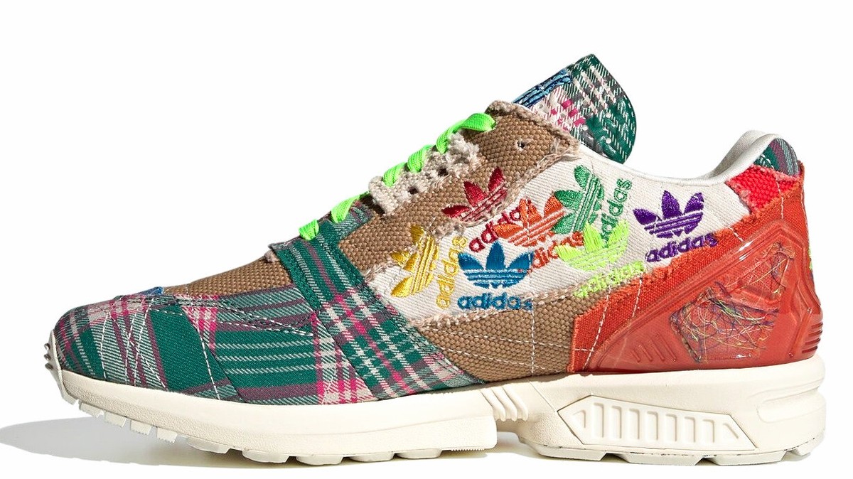 Adidas ZX 8000 Superearth x Sean Wotherspoon Off White/Blue/Red