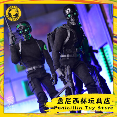 MEZCO TOYS One:12 Black Skully 1/12th 6″ Limited Edition Figure