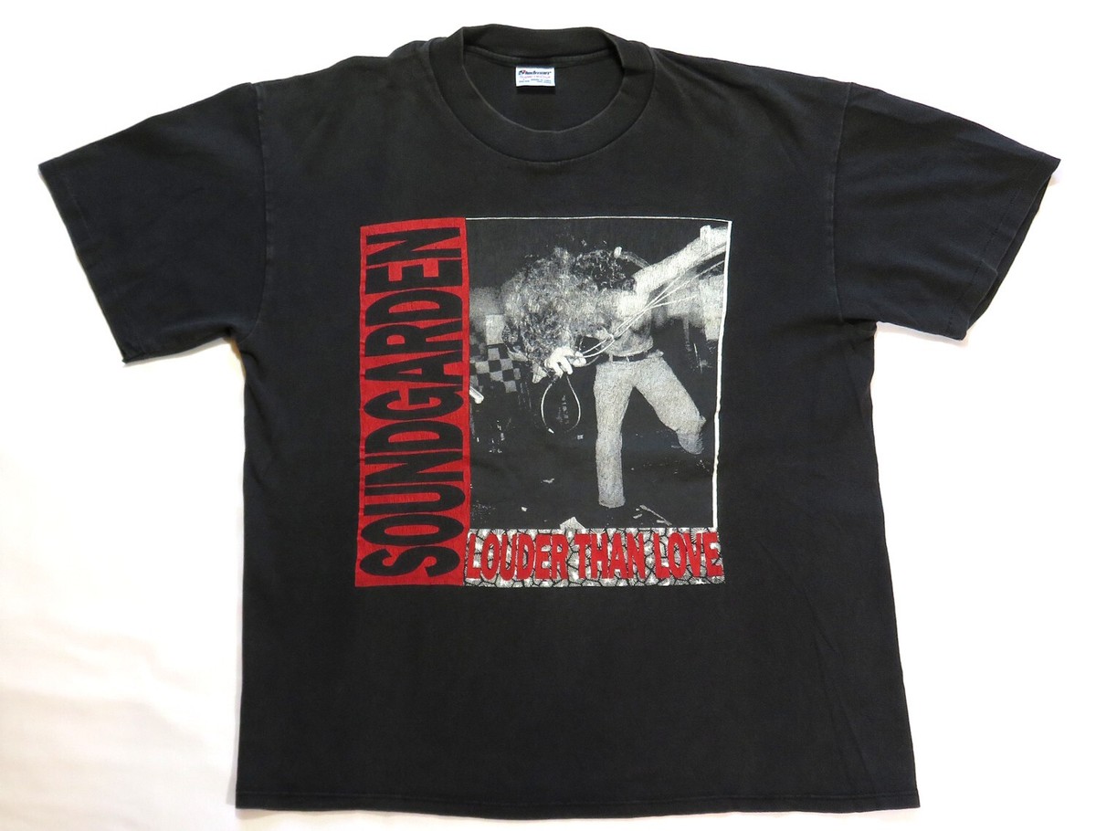 Soundgarden Vintage T Shirt 1989 Louder Than Love Tour Seattle