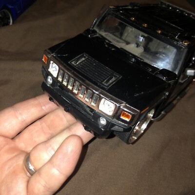 Jada Toys 1:24 Dub City 2003 Hummer H2 SUV Lowrider Black | eBay