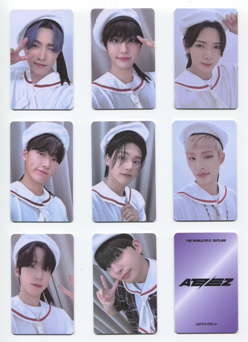 ATEEZ - THE WORLD EP.2 : OUTLAW [WITHMUU] LUCKY DRAW EXCLUSIV