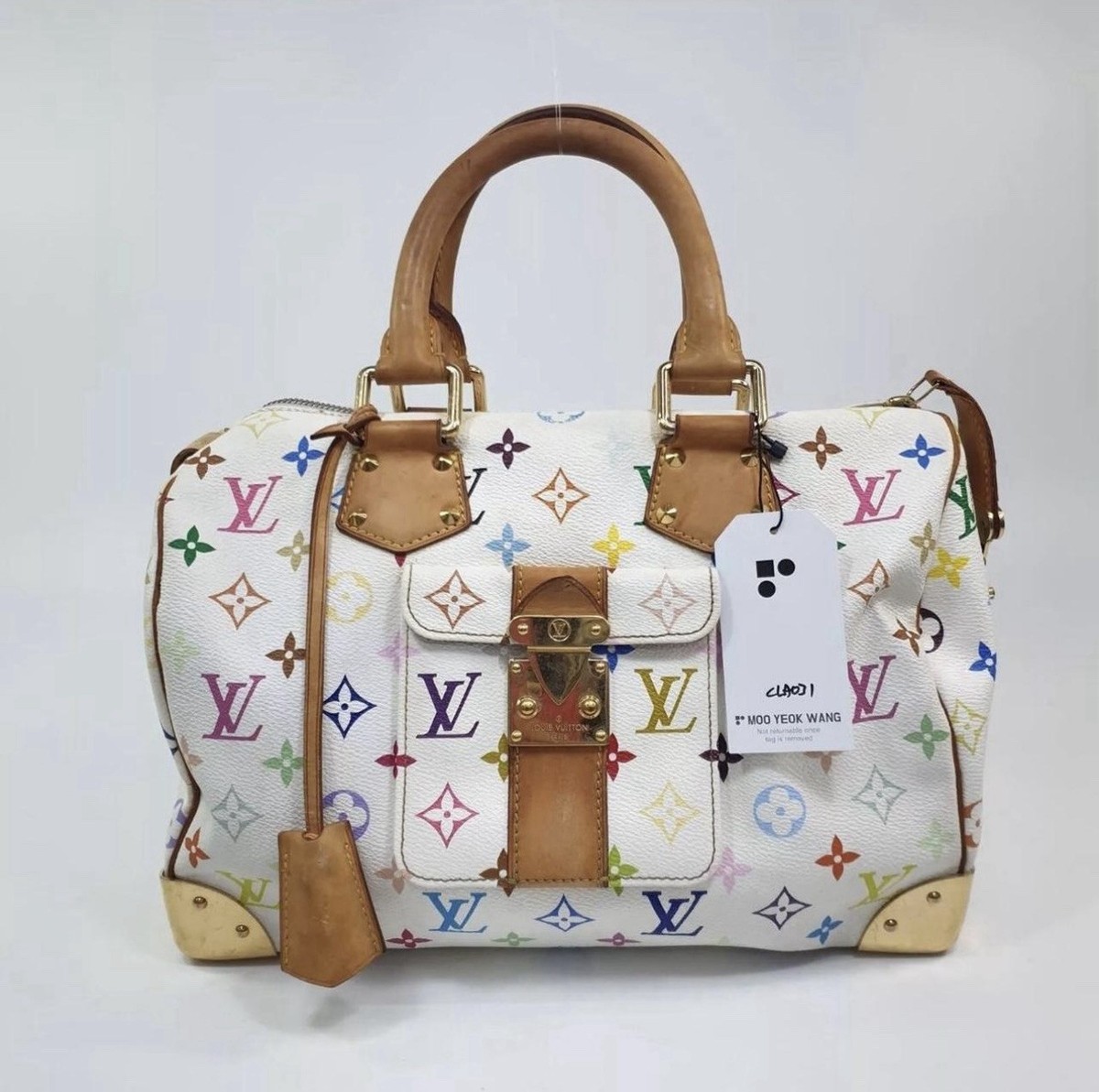 Takashi Murakami x Louis Vuitton Monogram Multicolor Speedy 30