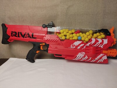 Nerf Rival Nemesis Blaster Fully Motorized High Cap MXVII-10K Red