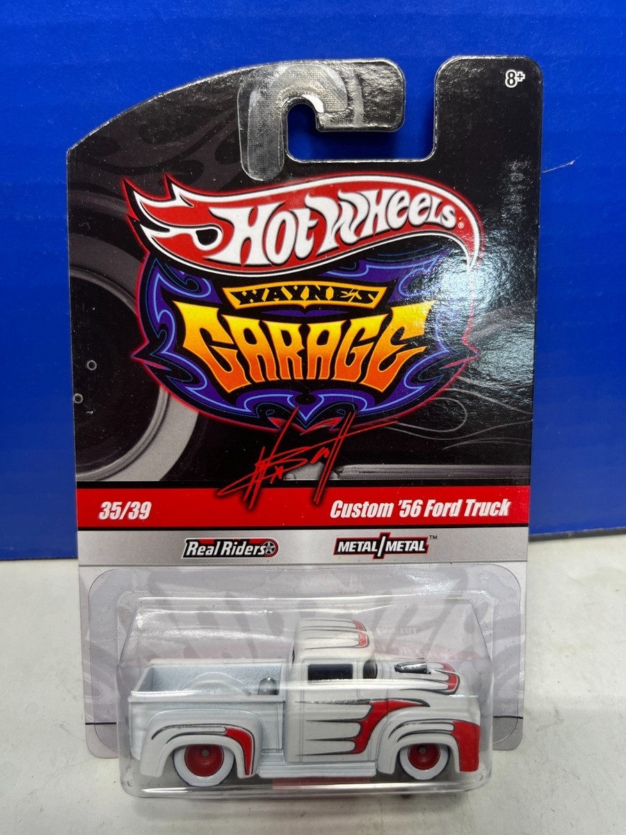1/64 HOT WHEELS WAYNE'S GARAGE REAL RIDERS 35/39 56 FORD F-100