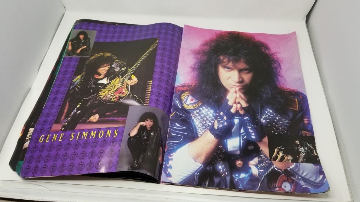 Kiss Hot In The Shade World Tour Book 1990 1991 Concert Program