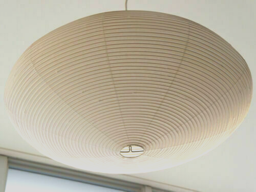 Isamu Noguchi AKARI 21A Pendant Lamp Shade and Frame W660mm H290mm