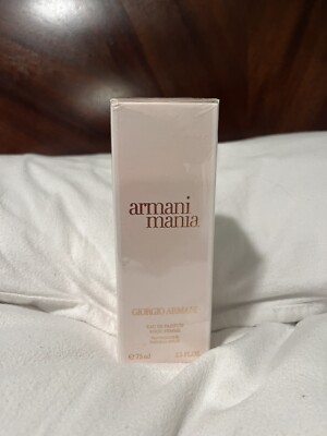 Armani Mania Giorgio Armani Women's Eau De Parfum 2.5 Fl Oz New
