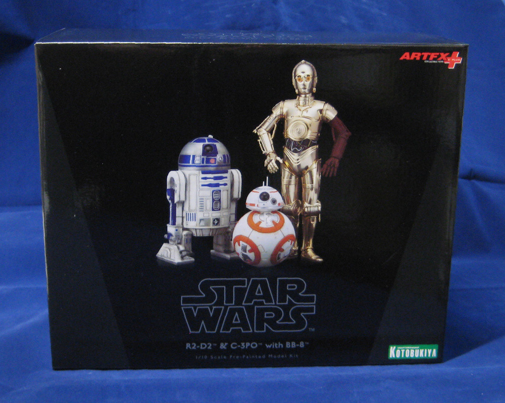 Star Wars The Force Awakens: C-3PO & R2-D2 with BB-8 ArtFX+ Figure
