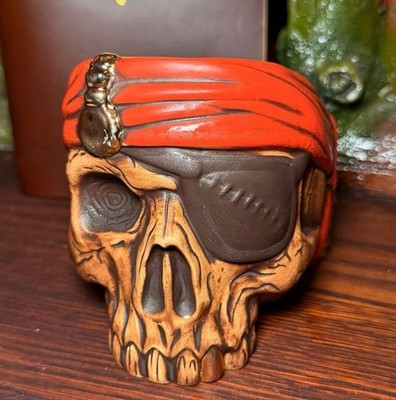 Disney Beak And Barrel Pirate Skull Mug 1st Edition Plunderer's