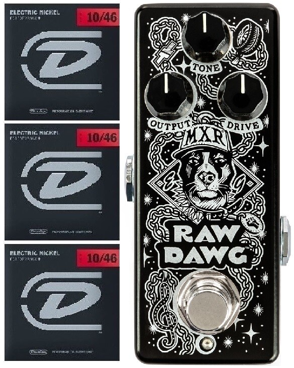 MXR Raw Dawg Overdrive EG74 Eric Gales Signature Pedal ( 3 FREE