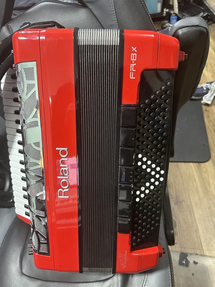 Roland FR-8x Piano-type V-Accordion - Red | eBay