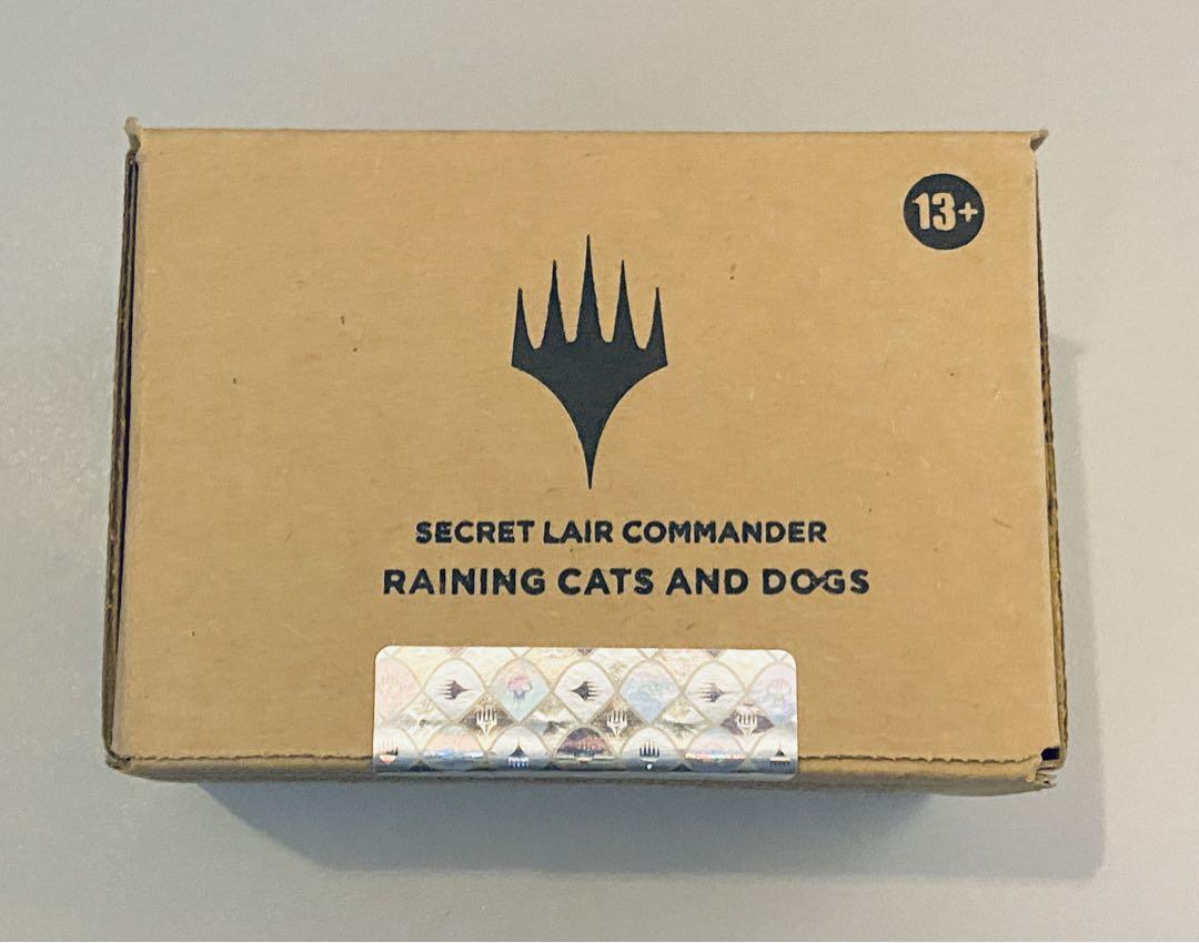 MTG Secret Lair Commander Deck Raining Cats and Dogs Limited