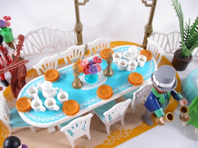 PLAYMOBIL VINTAGE 5339 WEDDING RECEPTION VICTORIAN MANSION 5300