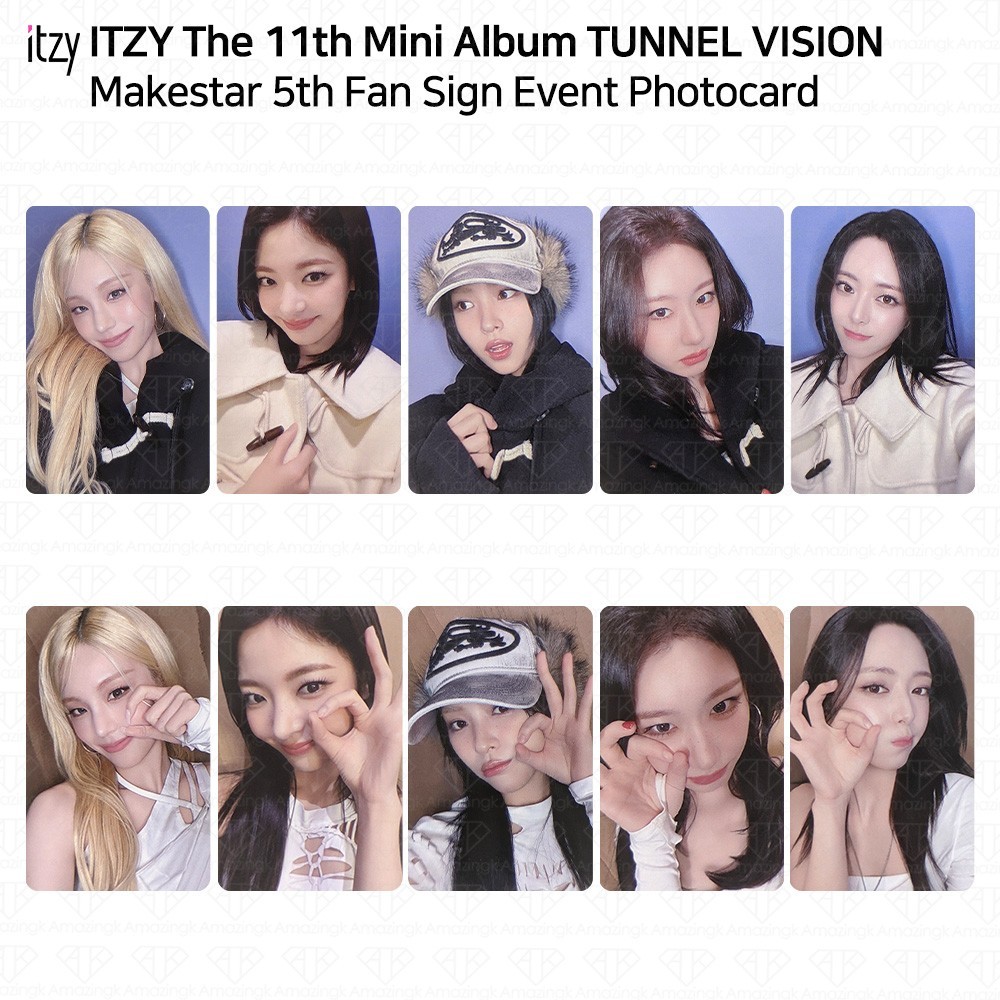 ITZY 11th Mini Album TUNNEL VISION Makestar 5th Fan Sign Event