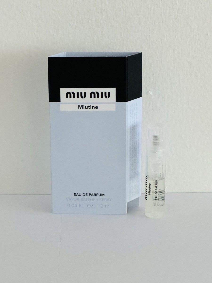 Miu Miu Miutine (0.04 Oz / 1.2 ML) Eau De Parfum Sample Spray