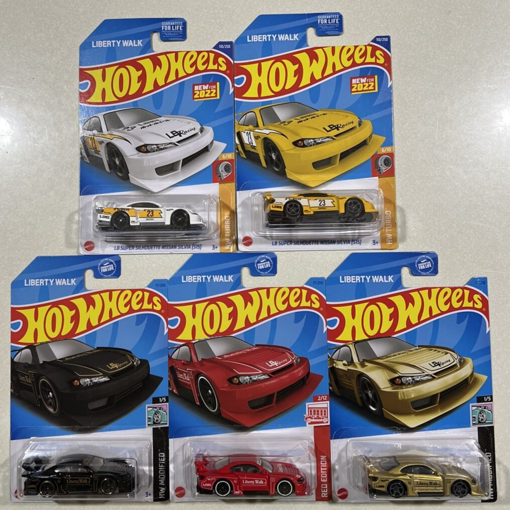 NEW 2023 Hot Wheels LB SUPER SILHOUETTE NISSAN SILVIA Red Edition