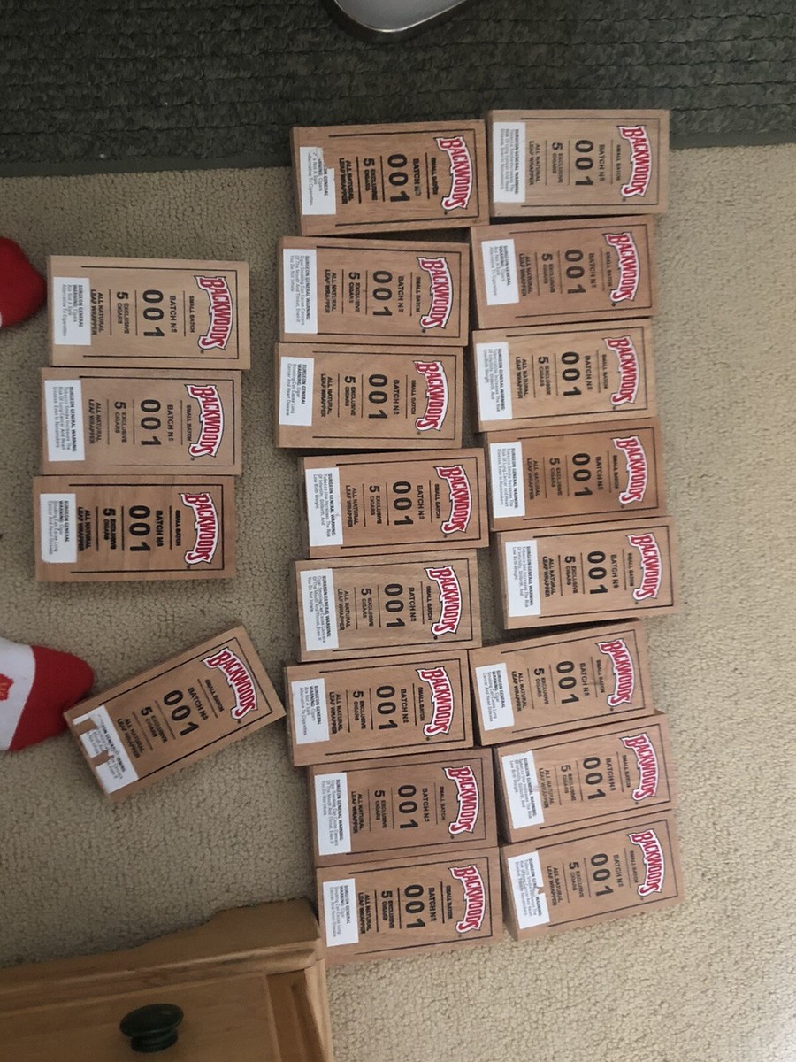 Backwoods Small Batch No. 001 Rare LIMITED EDITION Collectible