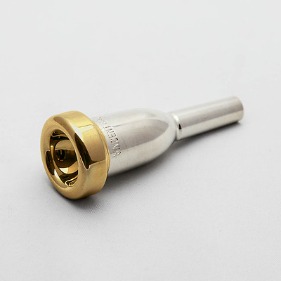 Bach 3C 24K Gold Rim & Cup Megatone Cornet Mouthpiece NEW! | eBay