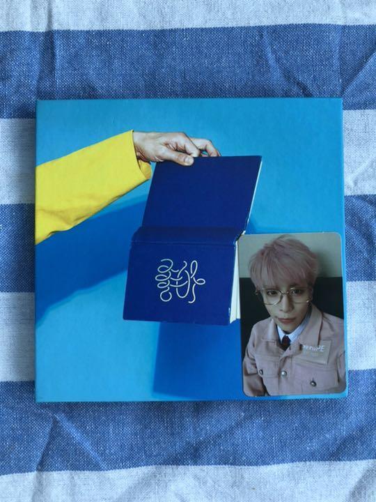 SHINee Jonghyun She Is Solo Debut Album Photocard Trading Card CD