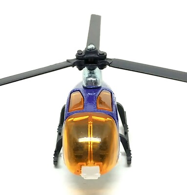 Majorette Helicopter Gazelle - Safari Watching Dark Blue 1/70 Size