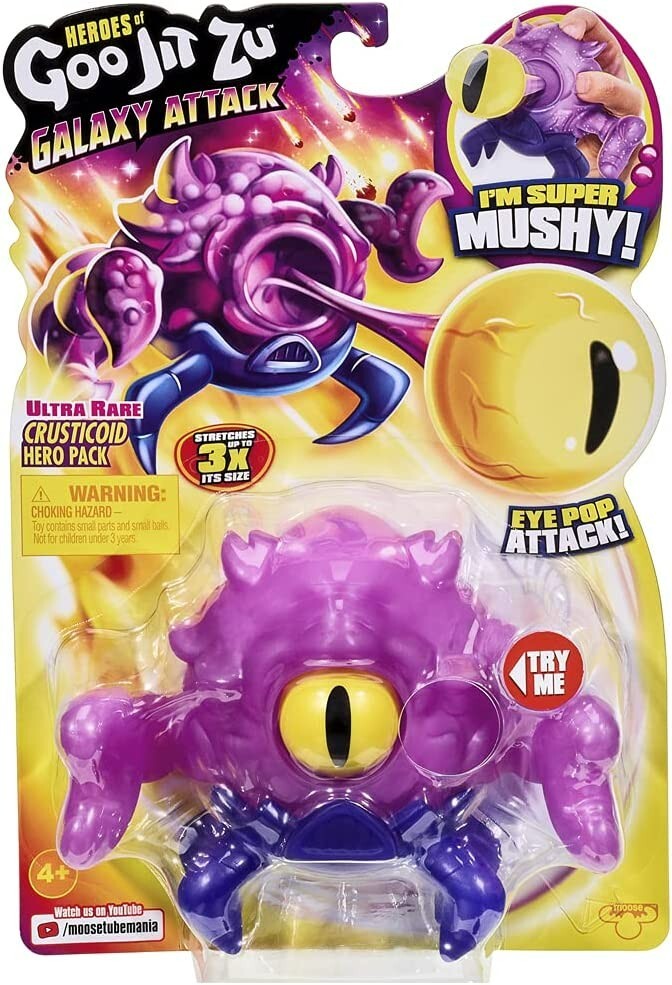 Heroes of Goo Jit Zu Galaxy Attack Ultra Rare Crusticoid 41212