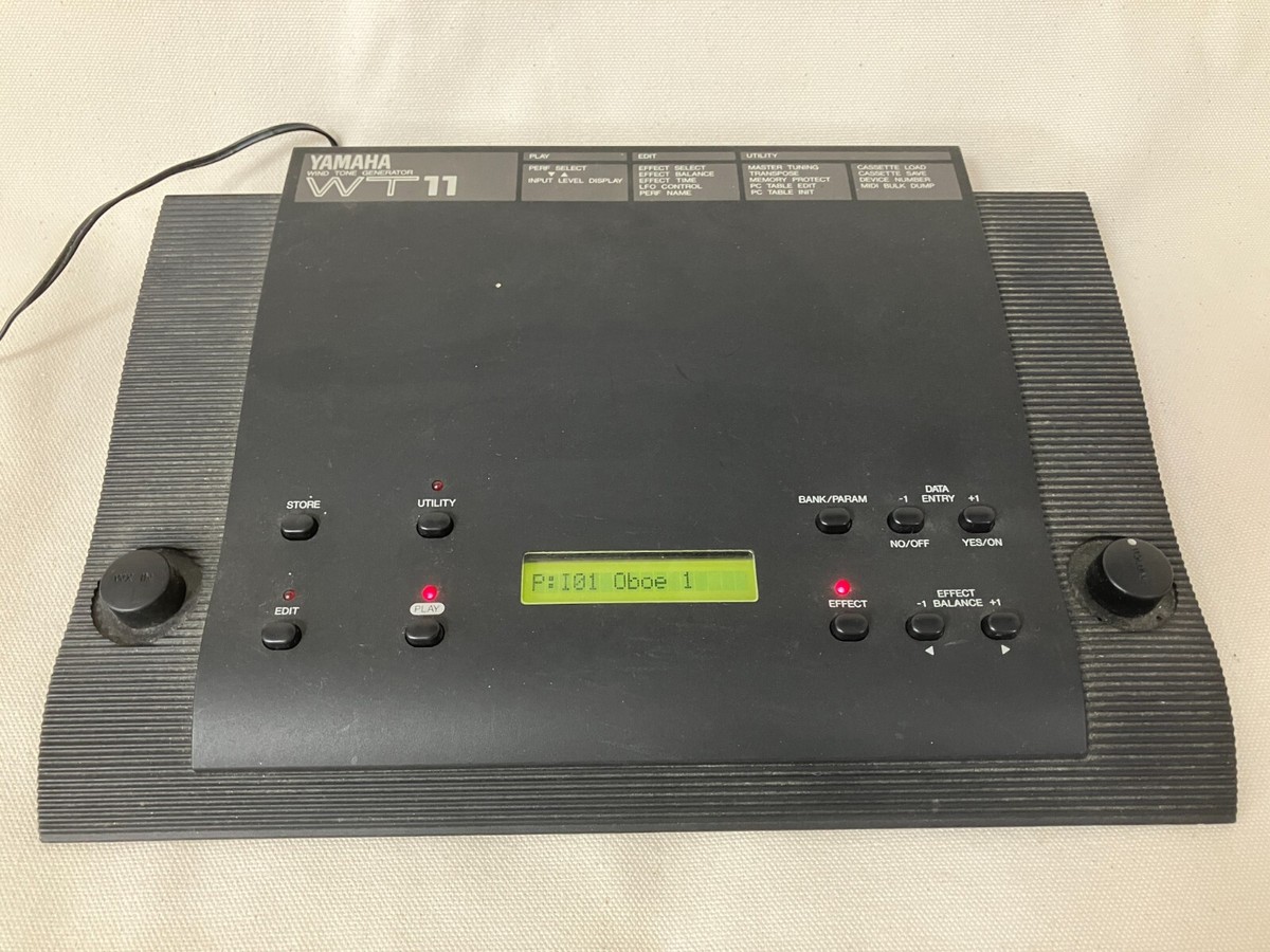 Yamaha WT11 / WX11 Set WIND TONE GENERATOR Synthesizer & MIDI