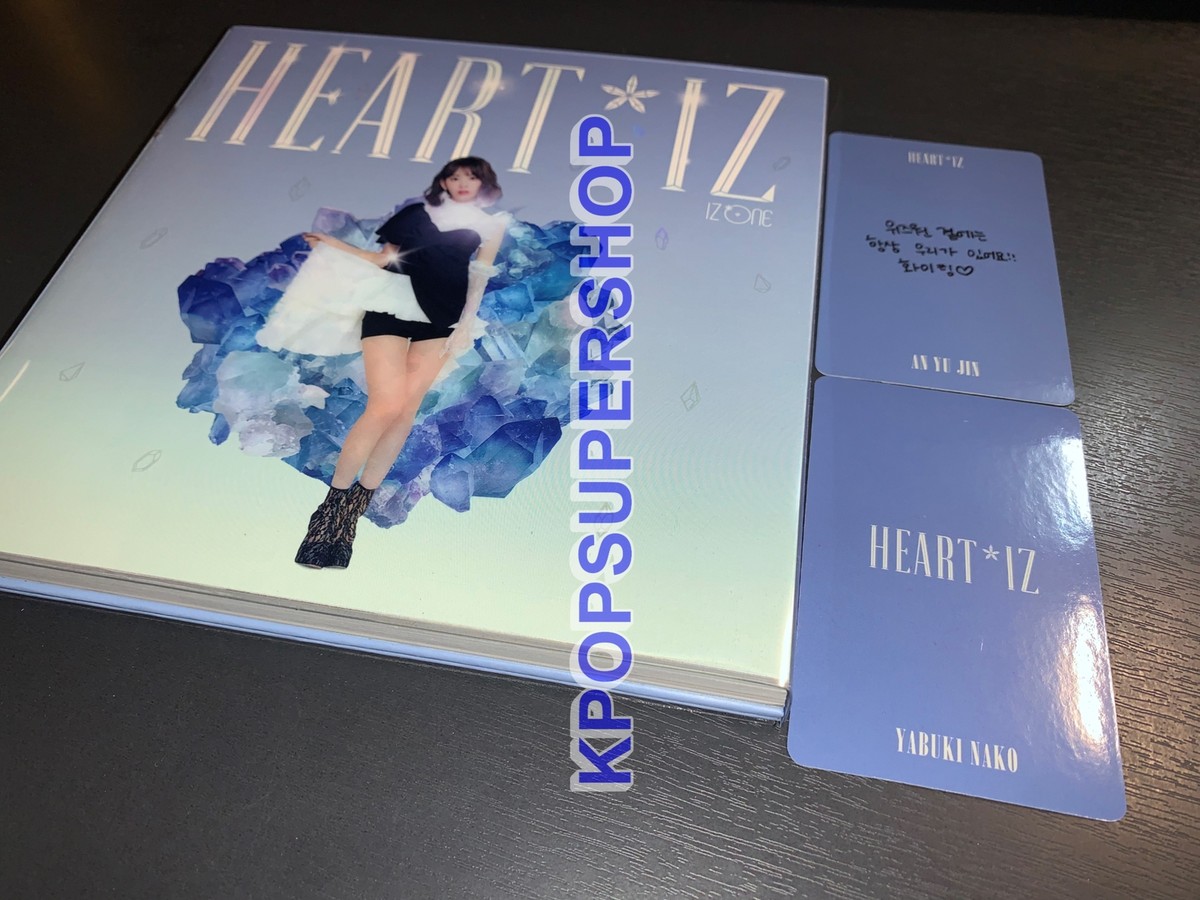 IZ*ONE 2nd Mini Album Heart IZ CD Sapphire Sakura Ver Yujin Nako