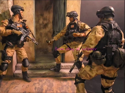 Damtoys 93001-93006 1/6 Task Force Ranger Black Hawk Down Set 6