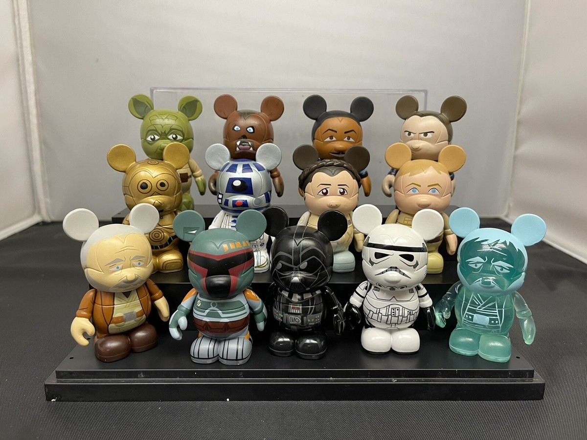 Star Wars Series 1 Vinylmation Set of 12 WITH Chaser & Variant