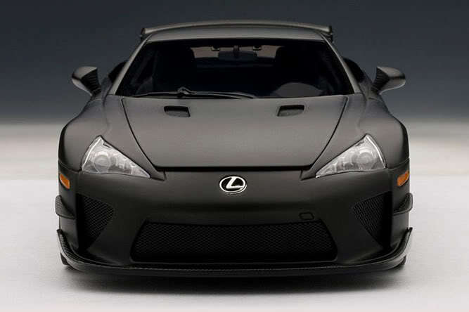 LEXUS LFA NURBURGRING PACKAGE MATTE BLACK BY AUTOart 1:18 #78839