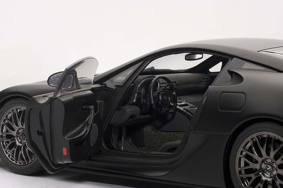 LEXUS LFA NURBURGRING PACKAGE MATTE BLACK BY AUTOart 1:18 #78839