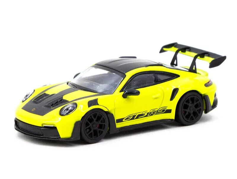 1/64 Porsche 911 992 GT3 RS 2022 Acid Green Model Minichamps x