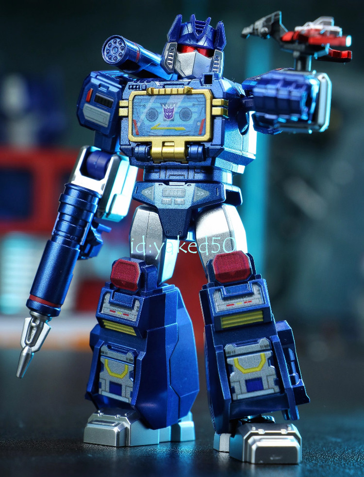 Soundwave Rare Special Color Transformers Model Figure Blokees Toy