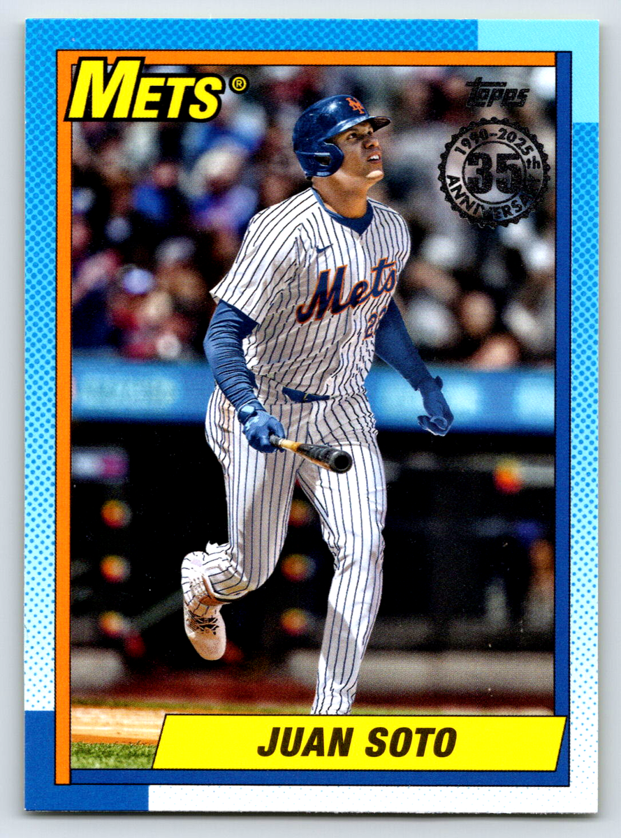 JUAN SOTO 2025 Topps Series 2 #90B2-14 1990 35th Anniversary New