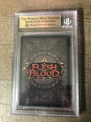 Heart of Fyendal BGS 9.5 Rainbow Foil Flesh and Blood Welcome to