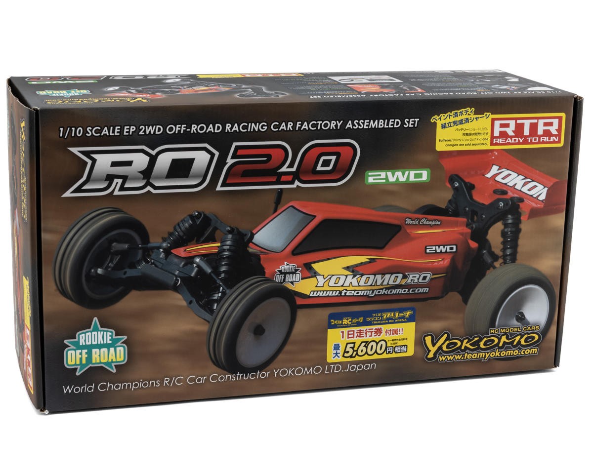 Yokomo RO2.0 Rookie 1/10 Electric 2WD Off-Road RTR Buggy w/2.4 GHz
