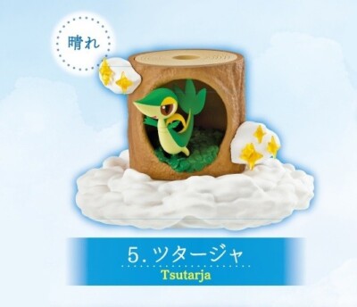 RE-MENT Pokemon Pile Up! Forest 7 Weather Tree Stackable Mini