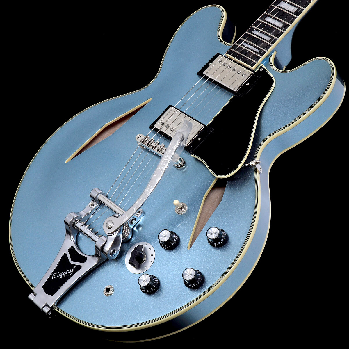 Epiphone Shinichi Ubukata ES-355 Custom Bigsby ver.02 Pelham Blue