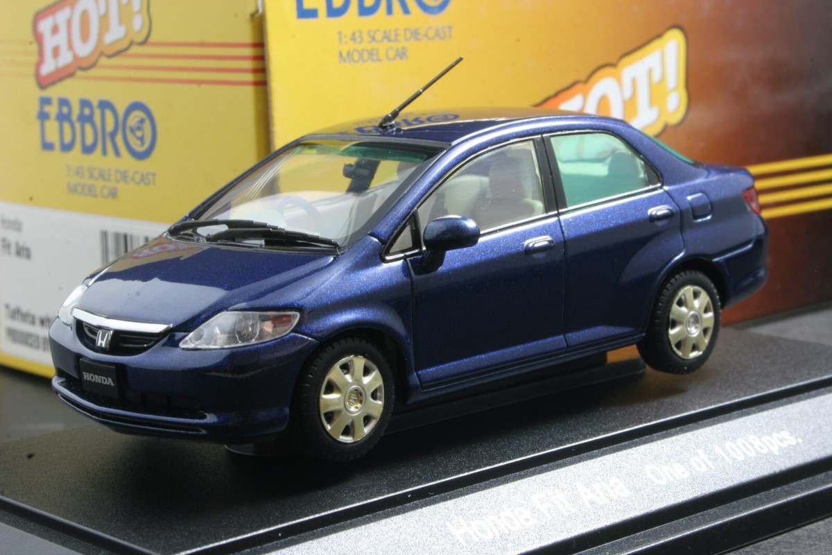 Ebbro 43436 1:43 Scale 2002 Honda Fit Aria Die Cast Model Car