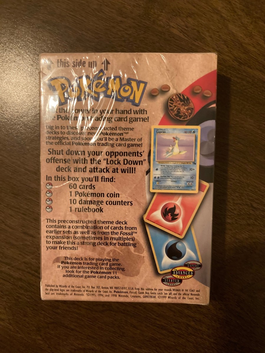 Pokemon Trading Card Game LockDown Theme Deck SEALED @ | eBay