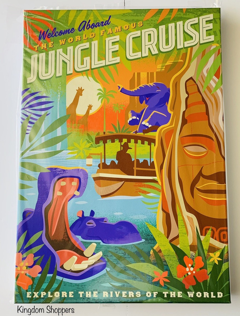 Art Of Disney Walt Disney World World Famous Jungle Cruise Art