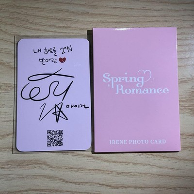 Red Velvet Irene 2An 4.0 Bonus Trading Card | eBay