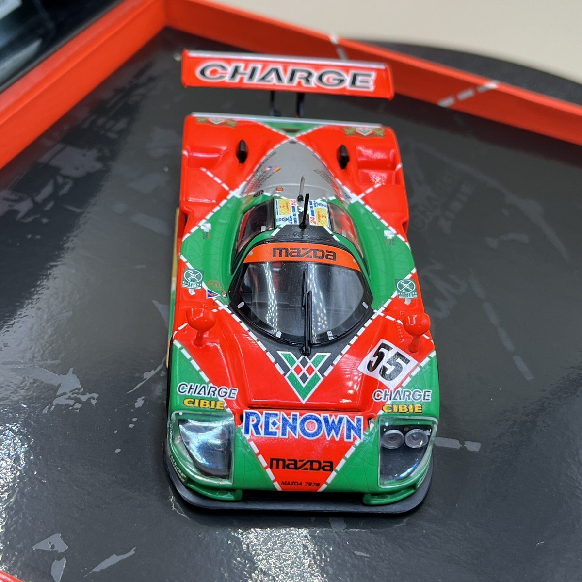 MINICHAMPS 1/43 Mazda 787B Winner Le Mans 1991 Weidler Herbert